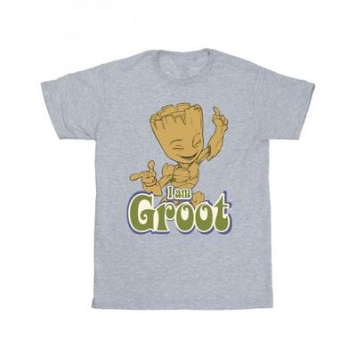 Girls Groot Dancing Cotton T-Shirt