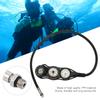 GG997 TPR Professional Good Luminous Effect Ergonomic Gage Depth Meter Compass Diving Scuba