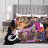 Dungeon Crawler Carl Blanket Quality Soft Throw Blanket Winter Airplane Travel Home Decor Aesthetic Bedspread