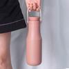 Fashion Stainless Steel Thermos with Handle Coffee Cup Easy To Clean Sports Water Cup  Four Seasons