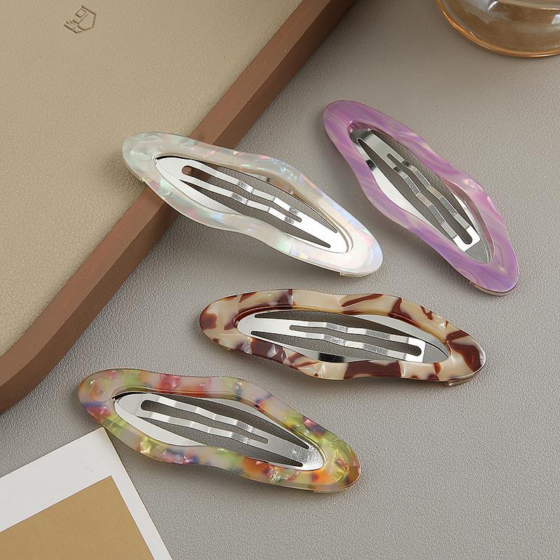 New Vintage Geometric Cloud Side Bangs Hairpins BB Clip Sweet Make Up Hair Clips Barrettes Headwear Girls Women Hair Accessories