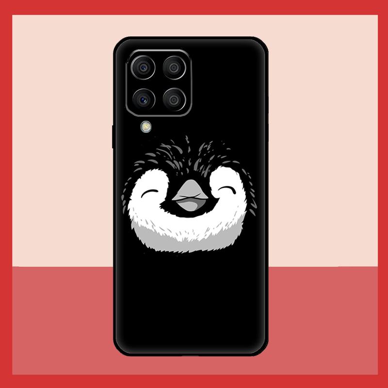Cute Lovely Penguin Case For Samsung Galaxy M11 M31 M14 M34 M54 M12 M32 M52 M15 M13 M06 M16 M36 M56 M53 M35 M55