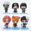 Naruto Q Version Six Paths Naruto Obito Pvc Action Figure For Car Decoration Blind Box Collectible