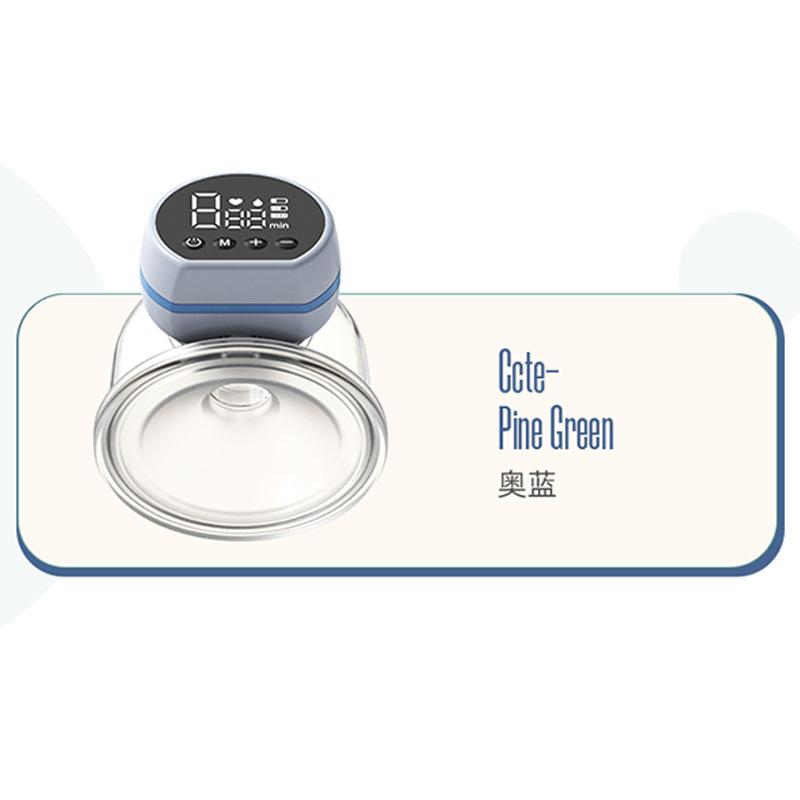 Wearable Breast Pump Hands Free Strong Suction Discreet Collection Cup Touch Control Milk Extractor