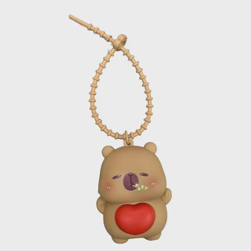 Capybara Decompression Keychain Doll Pendant - Cute Bag Charm Gift