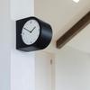 Interform Wall Clock CL-4462BK Mated Black