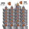 The Movie Monster-Lord Rings Dwarf Warrior Iron Foot Dane leader of the DWARVES Building Blocks Children Toys