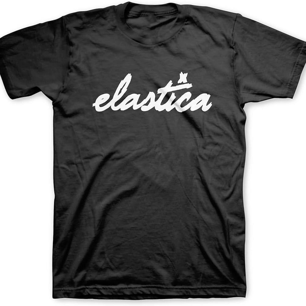 

Elastica band rock band black short sleeve All sizes S to 45Xl Unisex T-Shirt L