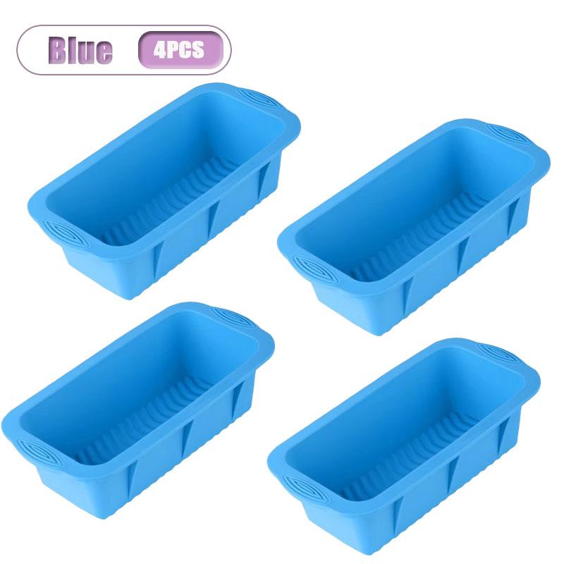 1-4Pcs Silicone Ice Cube Tray Ice Bath Mold Large Block Freezer Container Big Ice Maker For Cold Plunge Home