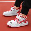 Autumn Childrens Boys Sneakers Fashion New Pu Leather Outdoor School Luxury Design Kids Causal Shoes NonSlip Boy Basketball Shoe