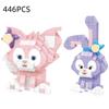 Cute Granular Building Blocks, Mickey Mouse, Minnie, And Duck Building Block Assembly Toys, Suitable For Boys And Girls'