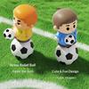 Rebound Football Player Pinch Toy Press Football Squeeze Toy Decompression Toy  Backpack Pendant