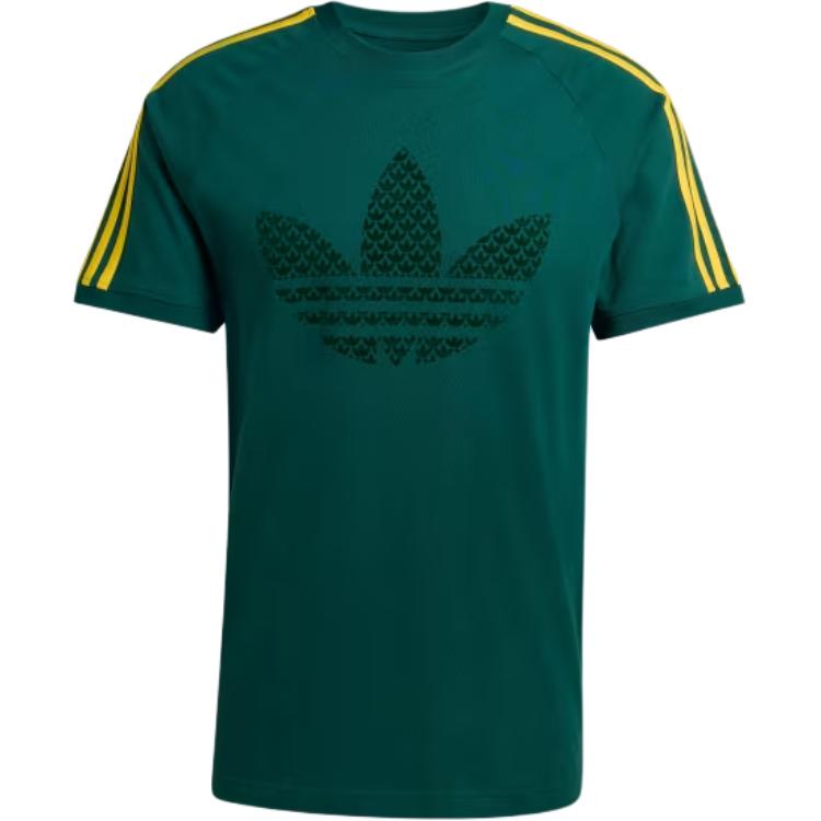 Adidas Originals Monogram Crew Neck Pullover Short Sleeve T-Shirt Men Tops KD1359 M
