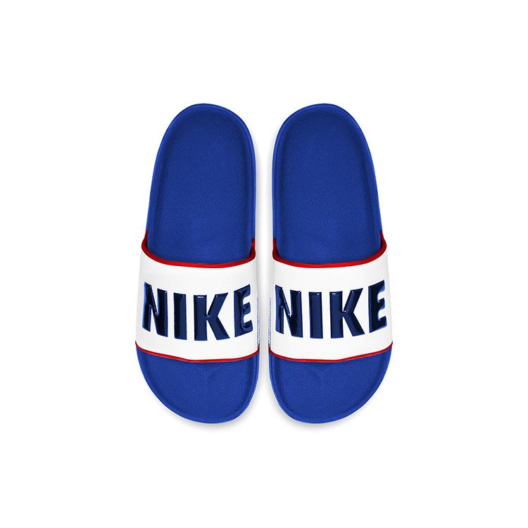 Nike Offcourt White/Blue/Red Slipper