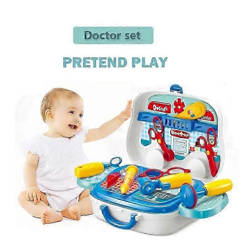 DIY Rollenspiel Simulation Arzt Indoor Rollenspiel Medizinisches Werkzeug Set Arztkoffer für Kinder