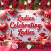 Women Celebration Backdrop Glittery Design Female Party Background Girls Party Display Gift Box Women Gathering Backdrop