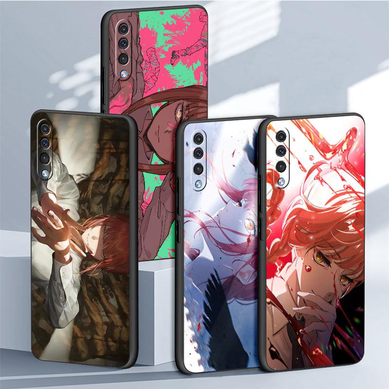 Hülle für Samsung Galaxy Note 20 Ultra 10 Plus 9 8 A50 A10 A40 A70 A20e M13 M52 M31 A52 A51 A13 Handyhülle Chainsaw Man Makima