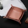 Trays Leather Personalized Desk Organizer Desktop Storage Box for Jewlery Key Cosmetics Glasses Headphone Wallet Office Home Use