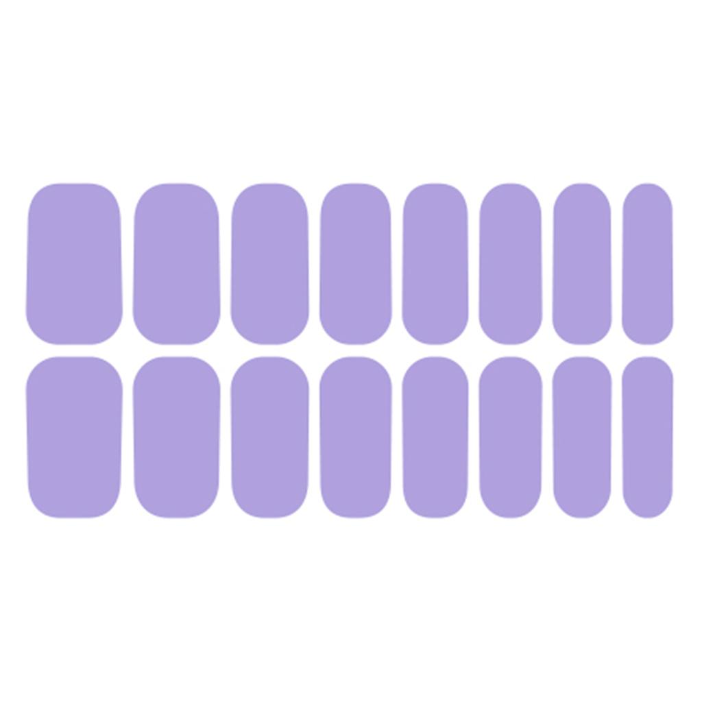 Nalepovací proužky laku na nehty Úplné obaly na nehty Samolepky laku na nehty Polovytvrzené proužky gel laku na nehty Jednobarevné