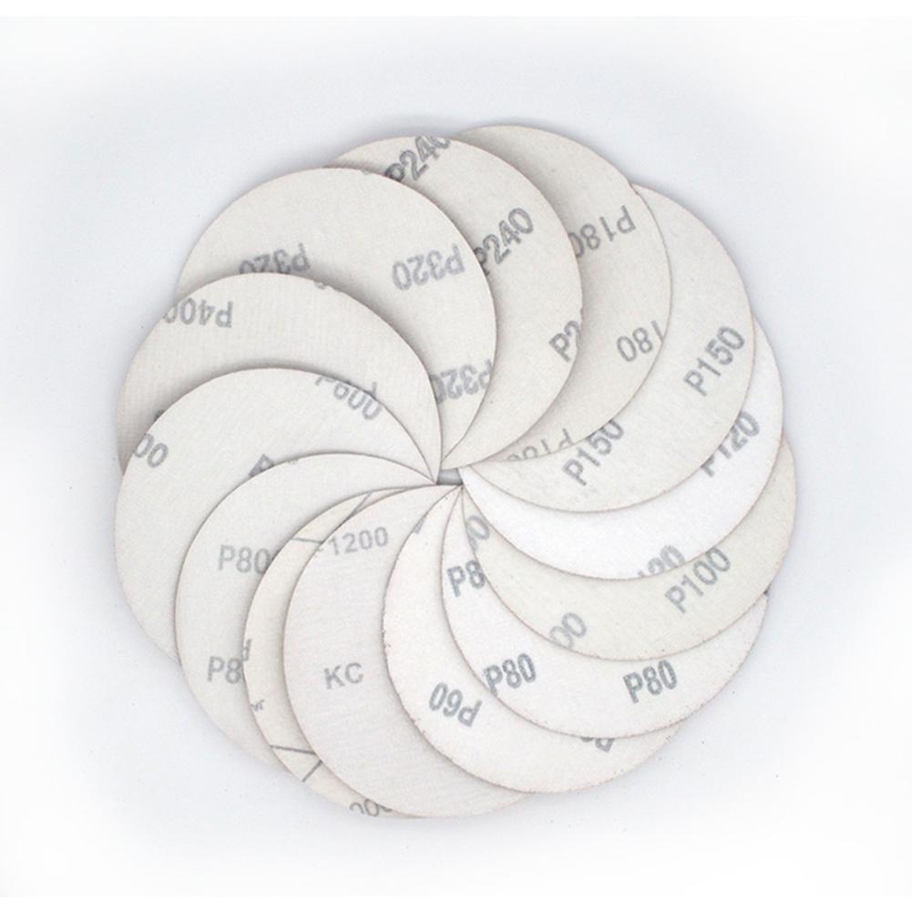 10pcs Sandpaper 5inch/125mm 40-2000Grit Disk Sand Sheets Sandpaper Polishing