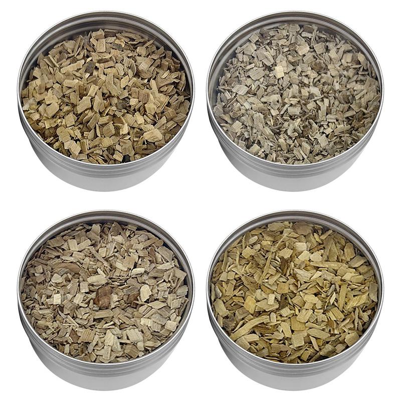 Wooden SmokingChips Natural Extra Fine Smoker Sawdust Shavings Cocktail Smoker For Wine Meat Salad With Different Flavors