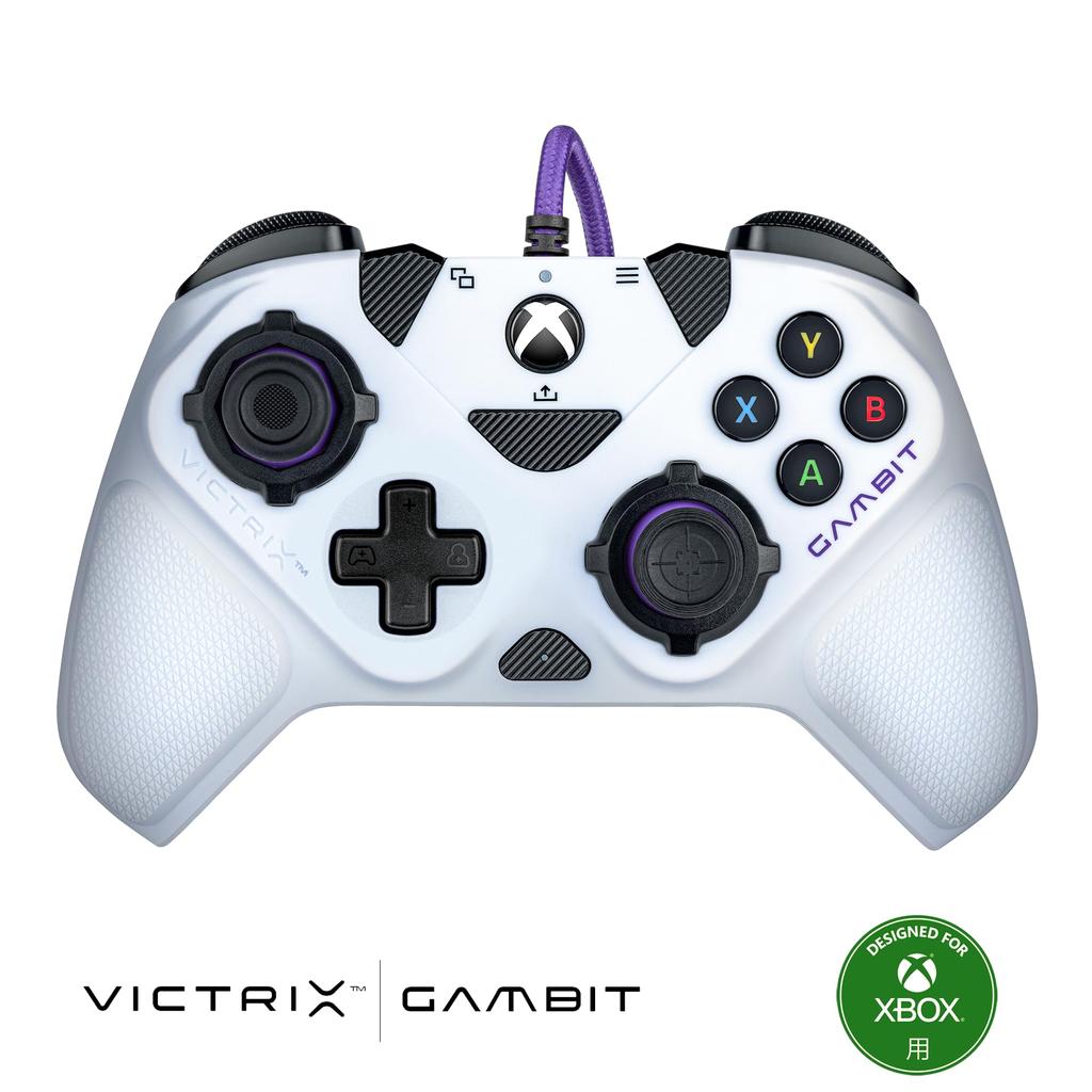 Licensed Xbox PDP Victrix Gambit Fastest Xbox Controller Gamepad Gaming Controller White [Officially Product] - World's - -