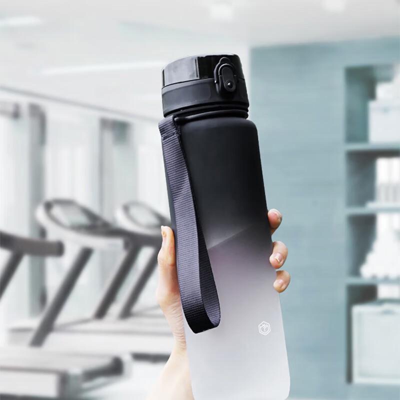 JD Original Tritan Sports Water Bottle with Flip-Top Lid, 1L