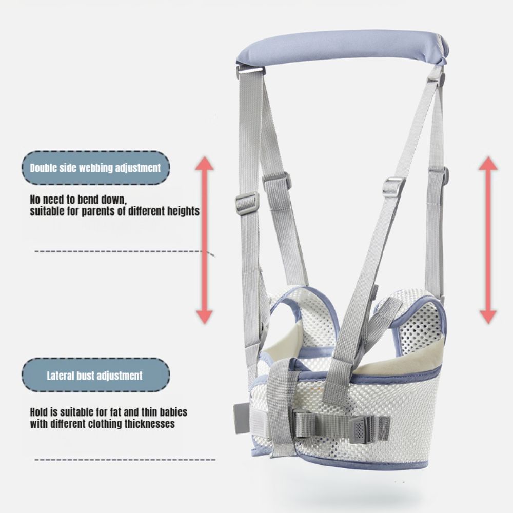 Breathable Infant Walker Harness Handheld Toddler Assistant Belt  Travel