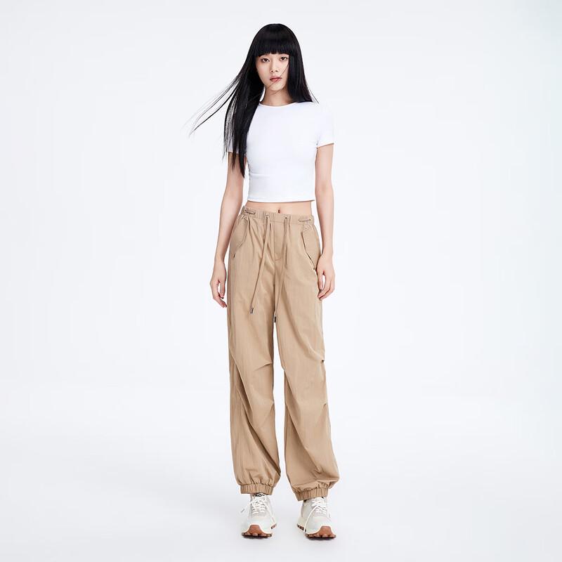 Navigare Women's Loose Fit Cargo Jogger Pants