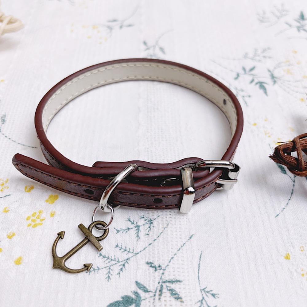 Star Cotton Doll Neck Collar Leather Plush Doll Necklace Cotton Doll Necklace  20cm Cotton Doll