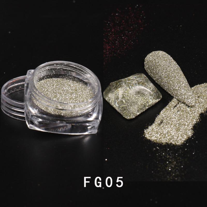 New Fashion Nail Art Reflective Broken Drill Crushing Drill High Glitter Stone Powder Nail Art Broken Drill Powder Flash Bouncing Micro-Drill Powder