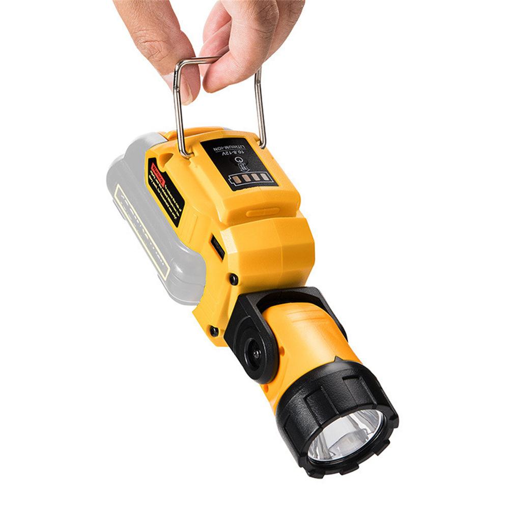1Pcs Handheld Led Work Light For Dewalt 10.8-12V Dcl510 Dcl040 Dcb100 Battery