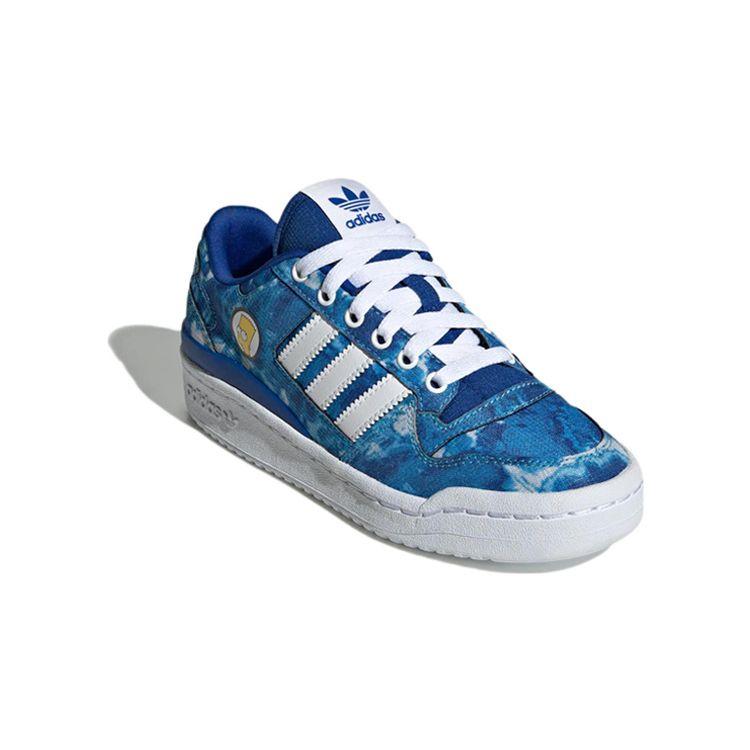 Adidas The Simpsons X Forum Low J Bart Simpson Kids Sneakers Blue Royal-Blue Cloud-White GZ1775
