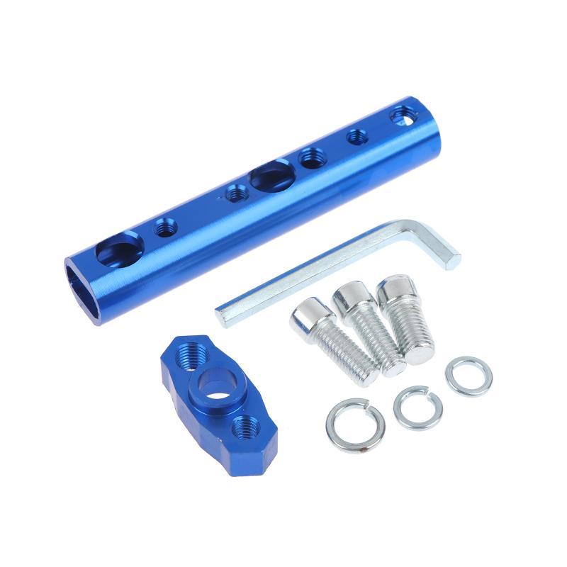 

Multifunctional Aluminum Rearview Mirror Mount Extender Bracket For Motorcycle Scooter Atv Spotlight Cell Phone Holder Fasteners синий