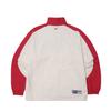 Reebok Legend Warm Up Anorak Red Half Zip Up