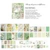 Mò Mò Retro Post Office Series Journal Material Pack: 100 Hollowed-out Pastoral Paper Sheets