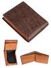 Bifold with Coin and Easy To Made with Italian Leather by Top Leather Large Genuine Leather Men's Wallet, Box-Shaped, Purse, Thin, Soft, Use,
