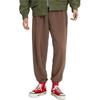 Converse Knitted Sweatpants Unisex Brown Moderate Cuffed Pants 10024024-A09