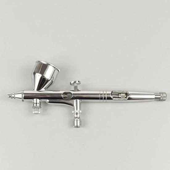 1 Σετ Airbrush Ελέγχου Διπλής Δράσης Εξωτερική Ρύθμιση Τροφοδοσίας Βαρύτητας Ακριβές ακροφύσιο Εργαλείο Μακιγιάζ Airbrush Nail Art