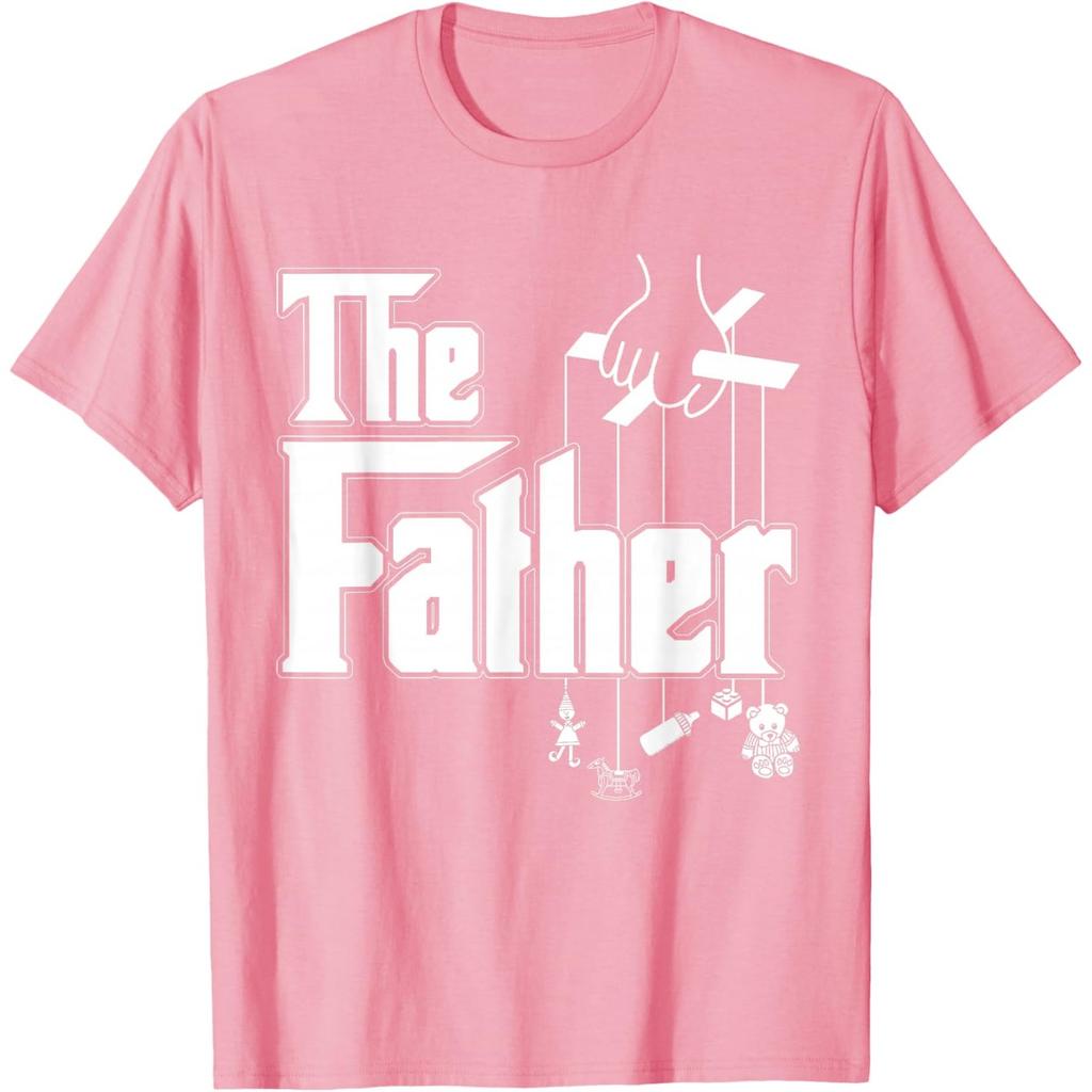 The Father Puppet Design Graphic Tee Unisex's Short Sleeve Casual Cotton T-Shirt