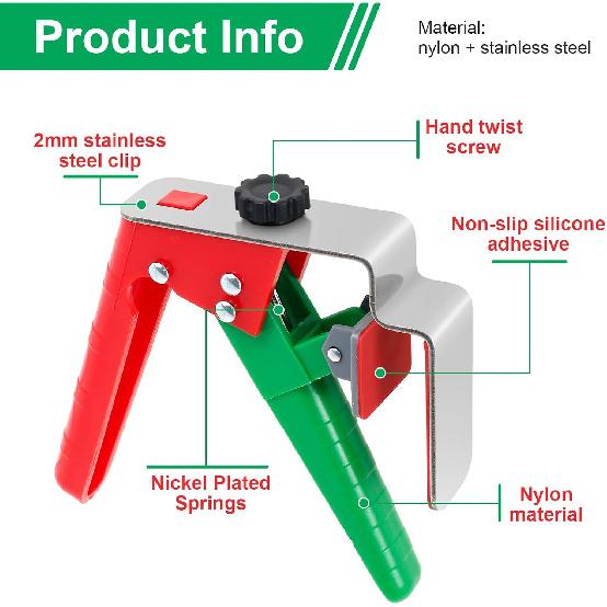 Adjustable Drawer Fixing Clamp, Universal Heavy-Duty Cabinet Cabinet Face Frame Clamps, Drawer Face Clamp For Easy And Fast Drawer Front Panel