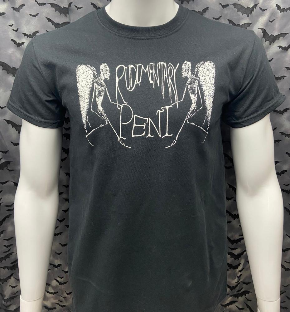 

Rudimentary Peni T-Shirt Anarcho Punk Crust Blinko Art Death Church Merch Unisex L