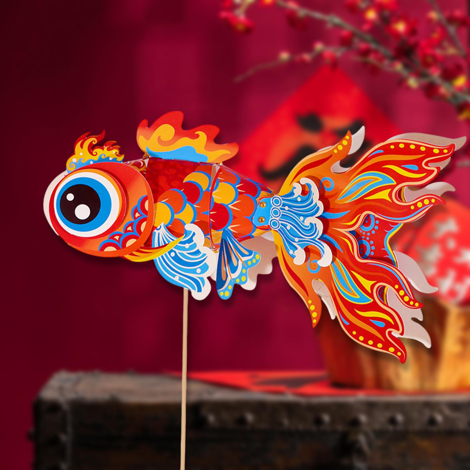 

Diy Lantern Chinese Style for Wedding Indoor Outdoor Celebration goldfish