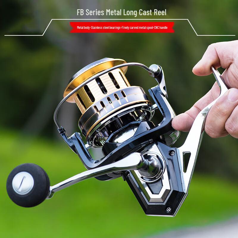 IOSN Metal Spinning Fishing Reel