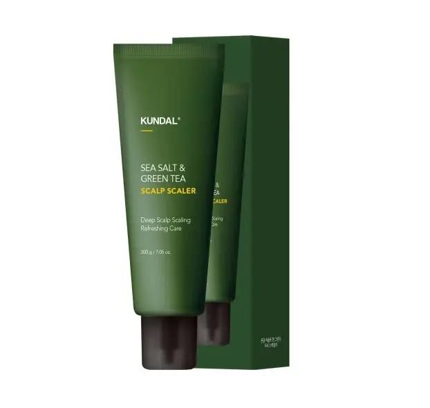 

Sea Salt & Green Tea Scalp Scaler Herb Mint Kundal 200g