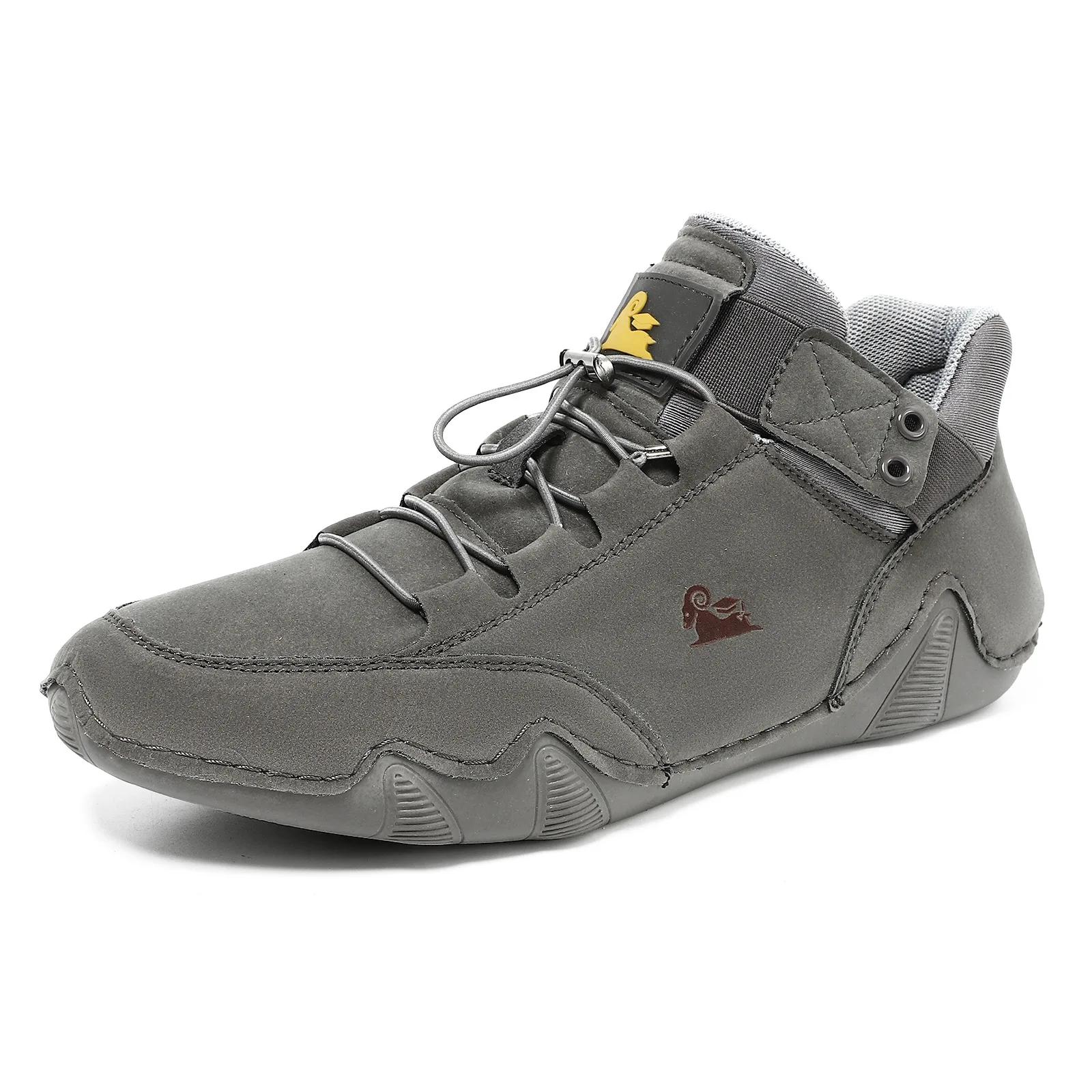 

2026 New Leather Casual Shoes Sneakers for Men Fashion Outdoor Walking Loafers Shoes Comfortable Footwear Luxury Man Boots 38