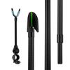 Ultra-Light Carbon Fiber Rod Holder with Ground Stake for Fishing Box