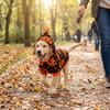 Stretchy Pumpkin Printed Hoodie Soft Pet jumpsuit Cool Dog Cat Costume  Party Cosplay