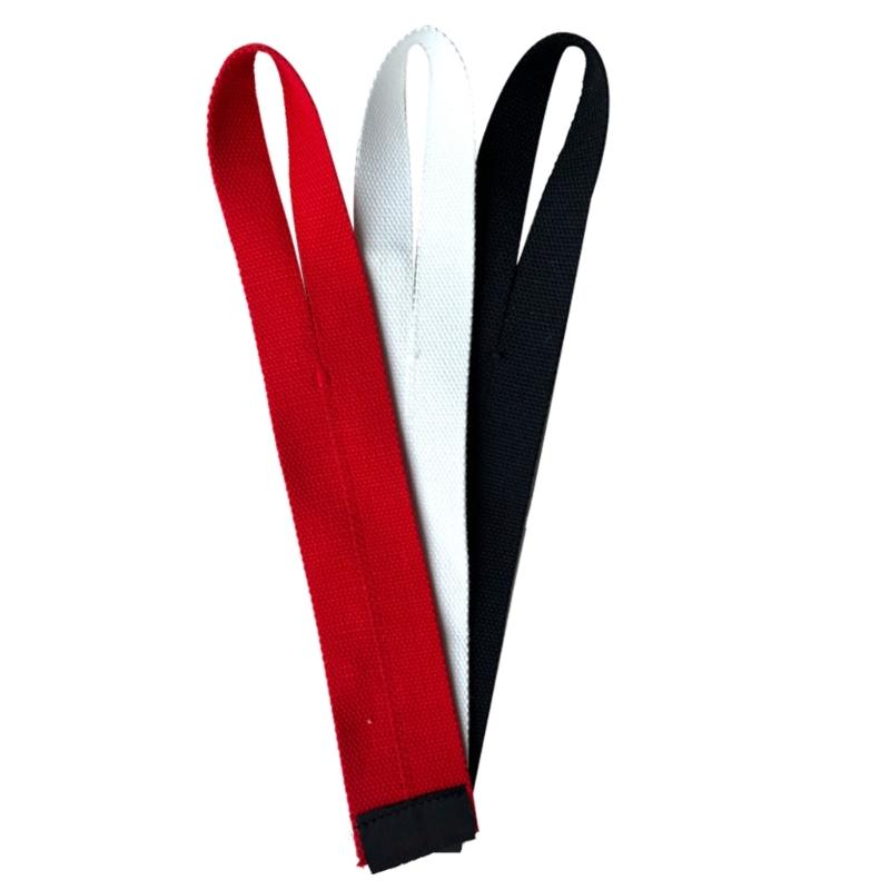 1 Paar Gewichtheber-Handgelenkband Baumwolle Kreuzheben Fitnessstudio Handgelenkband