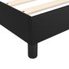 Box Spring Bed Frame Black 100 x 200 cm Artificial Leather